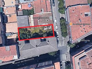 Terreny residencial a Carrer del montnegre 14. Suelo urbano residencial en girona.