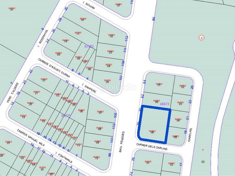 Foto a15e4e55-fb54-4949-bcec-77d85cfd6a62. Terreny residencial a avinguda del baix penedès 78 a Vendrell (El)