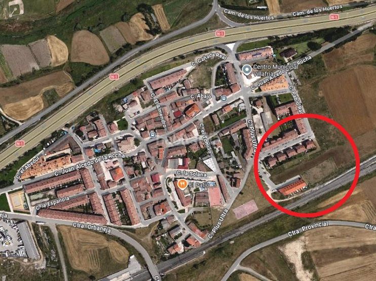 Foto ac70623d-98b8-4ba0-8bb6-2a72a0a1333f. Terreny residencial a calle del recodo 36 a Villafría - La Ventilla - Castañares Burgos