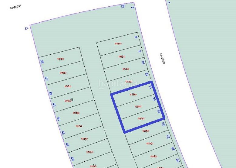 Foto a6452907-6d74-4a40-bea3-4c53d56d4abe. Terreny residencial a carrer italia 16 a Can Gambús Sabadell