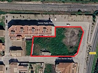 Terreno residenziale  Carrer pau picasso 3. Suelo urbano residencial en bell-lloch d'urgell.