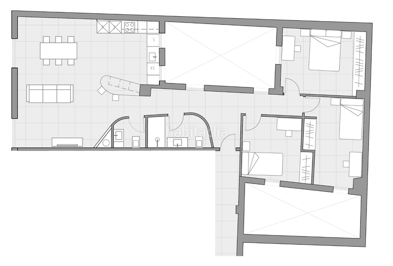 Foto d4e6e30f-6a52-49d1-9956-8435e9463e6e. Miete etagenwohnung mit heizung in La Xerea Valencia