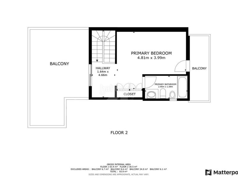 Foto 12a97e20-9c3b-4cf2-b053-99c7fb220830. Piso  dúplex con piscina y vistas en Es Castell Es Castell