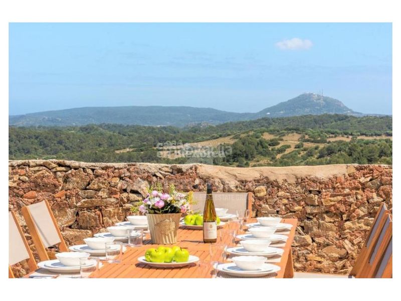 Foto af87d5df-3bd7-4896-8b0b-73175ffb5618. Masia amb aparcament piscina a Ferreries poble Ferreries