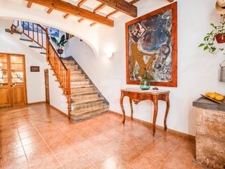 Casa a Es Mercadal Poble. Casa menorquina con terraza panorámica en es mercadal
