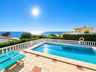 Casa a S´Algar-Alcaufar. Chalet con licencia y vistas al mar en salgar