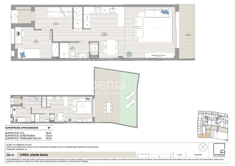 Foto 3d407b8a-0aab-46c7-bea5-781eb474f072. Casa amb calefacció aparcament a Via Europa - Parc Central Mataró