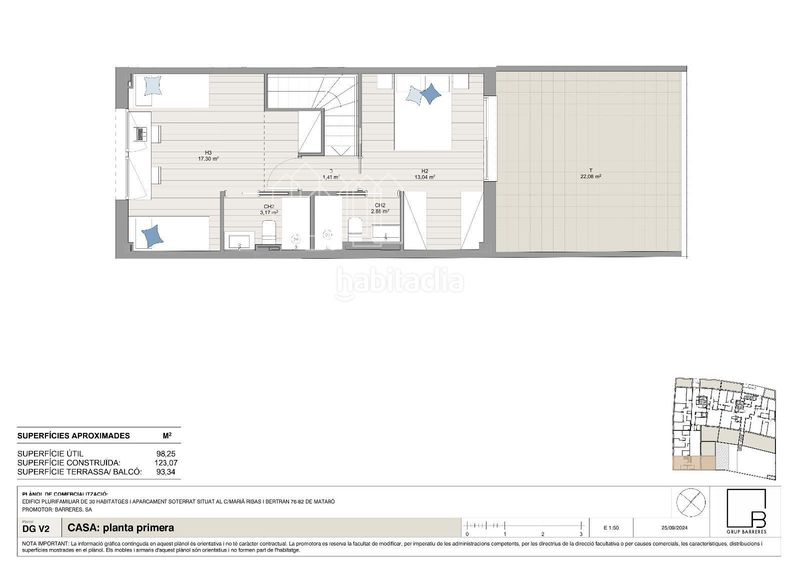 Foto 52a41515-b2f0-4f55-8c3e-cddb6f4a2a4e. Casa amb calefacció aparcament a Via Europa - Parc Central Mataró