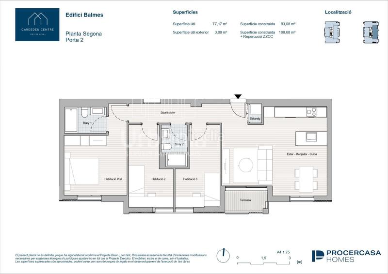 Foto 7ad1c607-0dfe-477d-adad-3d46584c13e0. Piso  de 3 habitaciones y piscina comunitaria en Cardedeu
