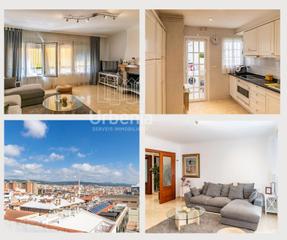 Penthouse in Pla d'en Boet. Mataro luminoso ático con chimenea y balcón en pla den boet