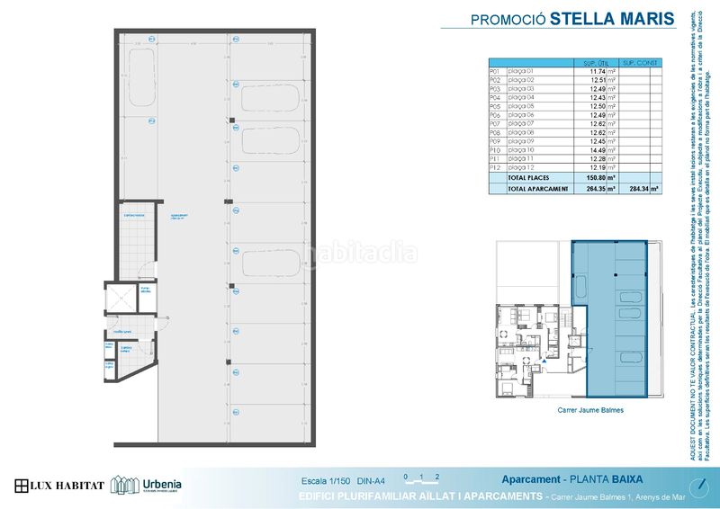Foto c38b4a56-eb49-4de0-bdcd-ec260b9ed4ec. Àtic 86m<sup>2</sup> amb calefacció aparcament piscina a Zona alta Arenys de Mar