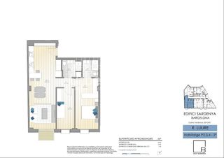 Flat in Fort Pienc. Obra nueva junto a la sagrada família viviendas de 2 y 3 habitac