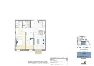 Flat in Fort Pienc. Obra nueva junto a la sagrada família viviendas de 2 y 3 habitac