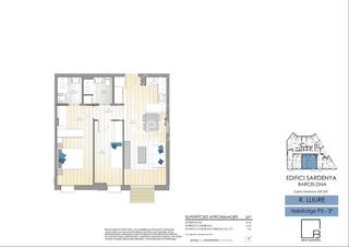 Flat in Fort Pienc. Obra nueva junto a la sagrada família viviendas de 2 y 3 habitac