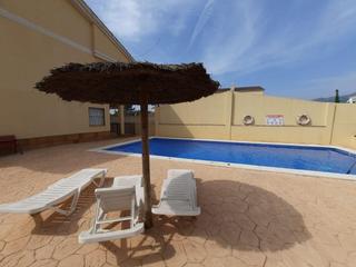 Dplex en Alcanar. tico dplex de 3 dormitorios con piscina.