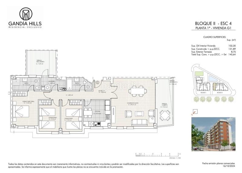 Foto 1f3fe10a-3f6c-417c-bb21-3a821c326293. Etagenwohnung mit pool in Germaníes - Juzgados Gandia