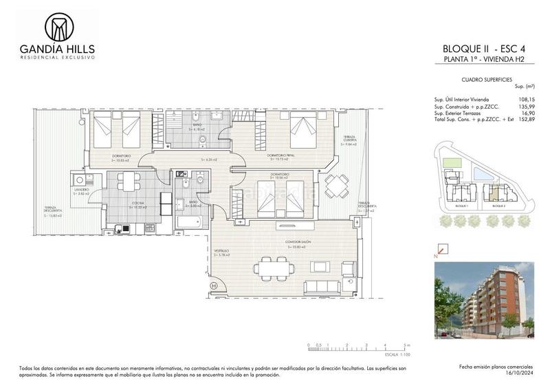Foto 75e228cd-9c4c-457f-8824-3f7d99460152. Etagenwohnung mit pool in Germaníes - Juzgados Gandia