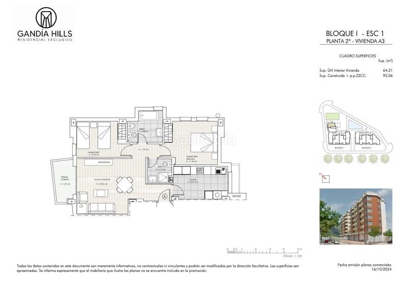 Foto ac655f1e-263b-4cd0-94a4-7860fcdc9d2c. Etagenwohnung mit pool in Germaníes - Juzgados Gandia
