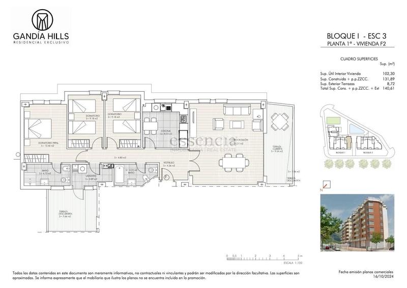Foto 06c3410e-350d-45d4-a4da-ee8144d4c300. Attique avec piscine dans Beniopa - Sant Pere Gandia