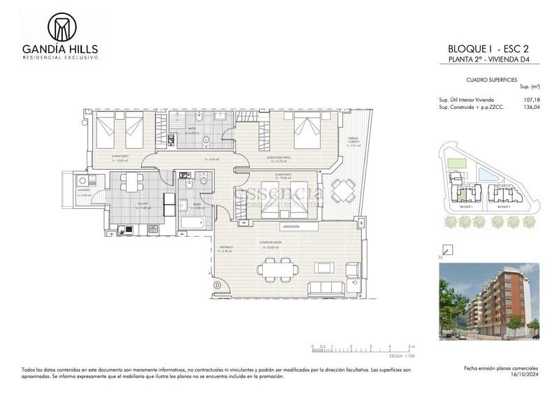 Foto 641b9c51-65bc-4e76-8bf4-d3bad06a8480. Attique avec piscine dans Beniopa - Sant Pere Gandia