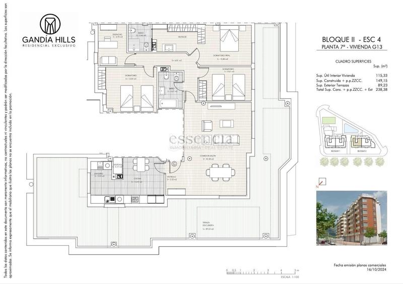 Foto 9c8daa8a-94e9-461e-a36e-ebaaf50046ad. Attique avec piscine dans Beniopa - Sant Pere Gandia