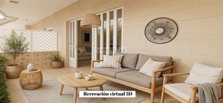 Appartement  Calle formentera. 2 línea de playa  un jardín junto tu terraza