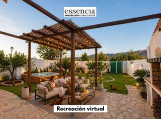 Casa in Ráfol de Salem. Casa con jardín en rafol del salem