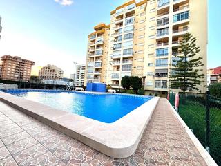 Apartament  Calle menorca. Apartamento con vistas. zona norte de la playa de gandia en resi