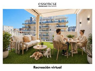 Dachwohnung in Miramar. Ático a 150 metros del mar en playa de miramar  terrazas, chimen