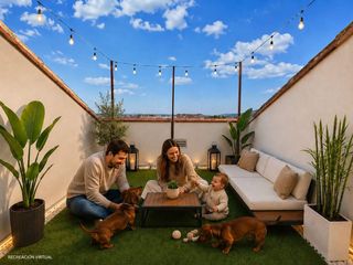 Dachwohnung in Benipeixcar - El Raval. Ático dúplex con 2 terrazas privadas y escalera de caracol  luz,