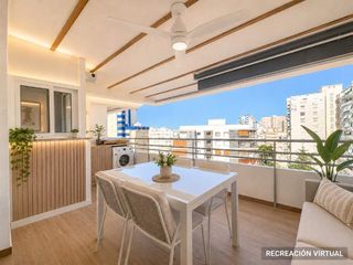 Piccolo appartamento in Playa de Gandía. Apartamento con piscina, garaje, zonas deportivas, jardines