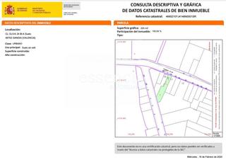 Terreny residencial a Benipeixcar - El Raval. Suelo urbano en venta en calle oliva 24, gandia