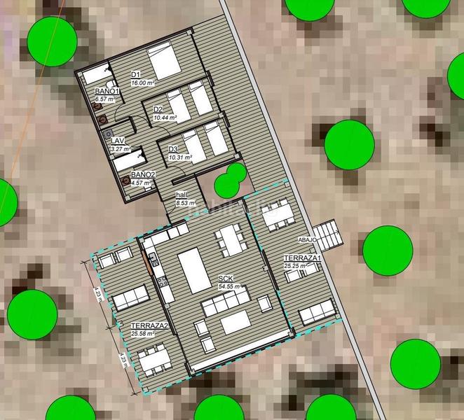 Foto f1312948-0186-457f-a7e4-53a01f0f7113. Chalet promoción chalet nuevo con terreno zona de vall dalba en Vall d´Alba