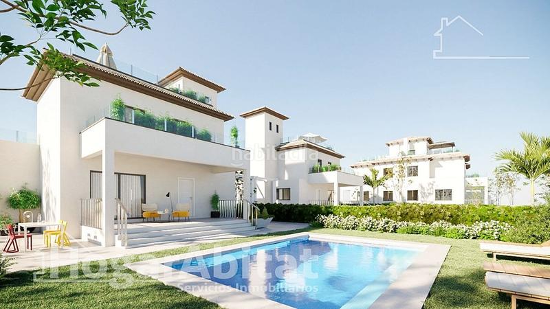 Foto 1402dbee-25c7-458c-a5b7-2a92d01be132. Chalet  de obra nueva con piscina y terraza. directo de promotor. sin comisiones. en Elche / Elx