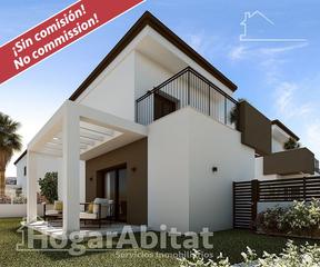 Xalet  Calle reino unido. Chalet de obra nueva con piscina, terraza y garaje en espectacul