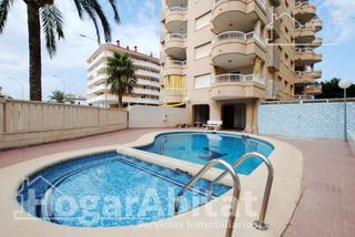 Pis  Avenida de roger de lauria. Segunda línea de playa! exterior con piscina, garaje y terraza
