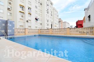 Àtic a Playa de Gandía. Espectacular! ático seminuevo en residencial con piscina y terra