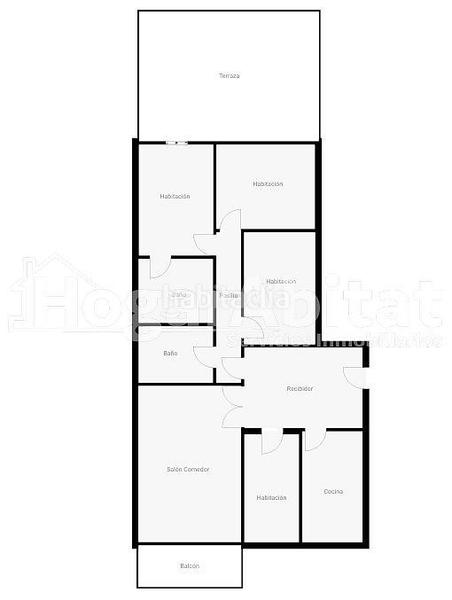 Foto 9354ead0-511c-4894-9110-e8551a3b75e7. Pis amb calefacció aparcament a Cariñena - Carinyena Villarreal / Vila - real