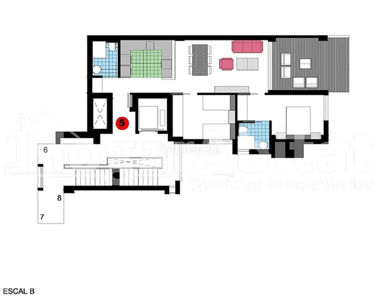 Foto 5c20b6ff-9beb-4a8c-9b64-e17f2d81bb64. Pis amb calefacció aparcament piscina a L'Almadrava - L'Estanyó Dénia