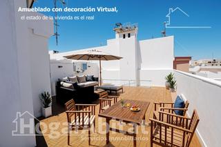 Àtic  Carrer eduardo escalante. Ático seminuevo y reformado con terraza y  balcón