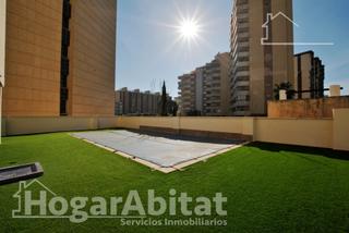 Pis a Playa de Gandía. Segunda línea de playa! exterior y luminoso en residencial con p