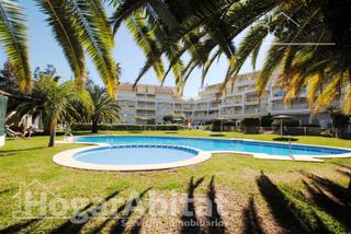 Pis a L'Almadrava - L'Estanyó. Vistas frontales al mar! luminoso en residencial con piscina y t