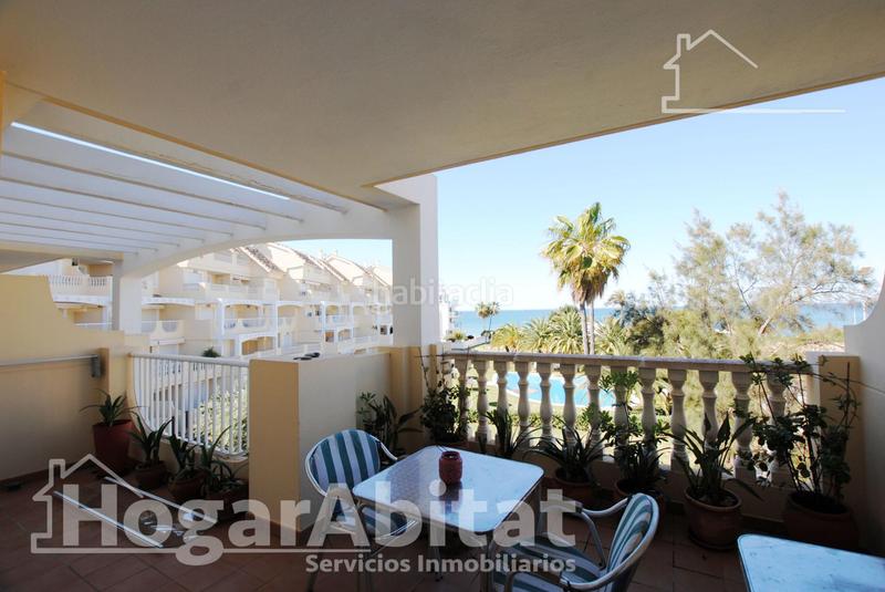 Foto 9b96c96e-7c28-49c4-88a4-15eefaea0004. Piso vistas frontales al mar! luminoso en residencial con piscina y terraza en Dénia