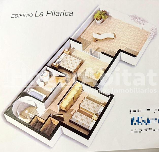 Foto cb2ed5e5-97a4-4cf1-b516-24720e380248. Attico con riscaldamento in Germaníes - Juzgados Gandia