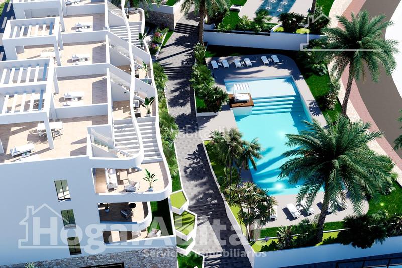 Foto 9533384e-3710-40c2-b7ef-333fed402f9c. Penthouse with heating pool in balcón de Finestrat-terra marina Finestrat