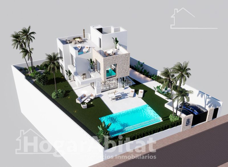 Foto ac5d91d1-2ccb-496e-9fdd-7ac9fe3aae46. Xalet amb aparcament piscina a balcón de Finestrat-terra marina Finestrat