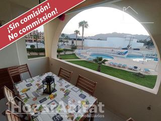 Piso en San Juan de los Terreros. Cerca de la playa de mar rabiosa! luminoso en residencial con pi