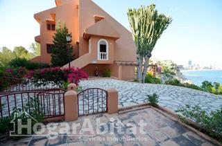 Casa adossada a Manzanera-Tosal. Impresionantes vistas al mar y al peñón ifach!  adosado con pisc