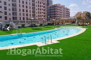 Pis  Avenida amplaries. Vistas al mar! seminuevo en residencial en 1 línea con piscina y