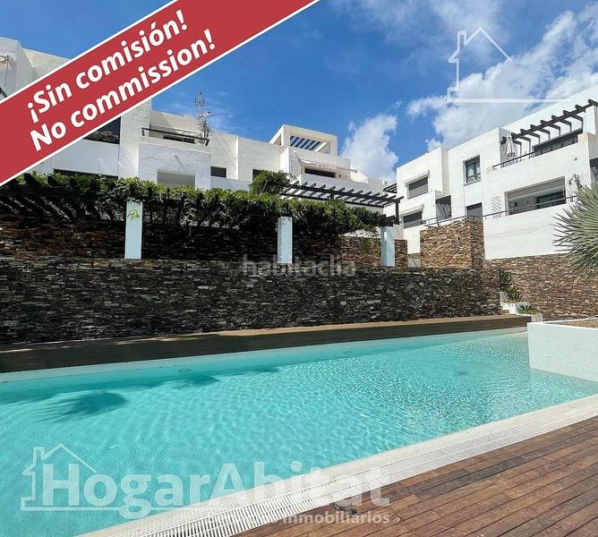 Foto d206055a-dbc0-41a2-ac96-9c13f6d2a8a8. Piso vistas espectaculares al mar! amplio y exterior en residencial con piscina y terraza en Mojácar